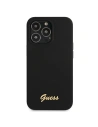 Wholesale Guess GUHMP13XLSLMGBK Apple iPhone 13 Pro Max czarny hardcase Silicone Script Gold Logo - GUE1628BLK - {ean13} - Hurt