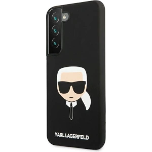 Hurtownia GSM - Etui Karl Lagerfeld KLHCS22SSLKHBK Samsung Galaxy S22 czarny/black hardcase Silicone Karl`s Head - KLD850BLK - {ean13} - Hurt