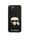 Hurtownia GSM - Etui Karl Lagerfeld KLHCS22SSLKHBK Samsung Galaxy S22 černý/black hardcase silikon Karlova hlava - KLD850BLK - {ean13} - Hurt