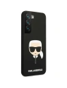 Hurtownia GSM - Etui Karl Lagerfeld KLHCS22SSLKHBK Samsung Galaxy S22 černý/black hardcase silikon Karlova hlava - KLD850BLK - {ean13} - Hurt
