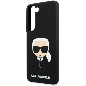 Hurtownia GSM - Etui Karl Lagerfeld KLHCS22SSLKHBK Samsung Galaxy S22 czarny/black hardcase Silicone Karl`s Head - KLD850BLK - {ean13} - Hurt