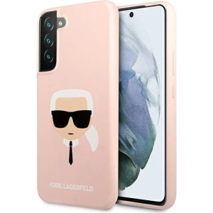 Hurtownia GSM - Etui Karl Lagerfeld KLHCS22SSLKHPI Samsung Galaxy S22 rożowy/pink hardcase Silicone Karl`s Head - KLD851PNK - {ean13} - Hurt