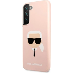 Hurtownia GSM - Etui Karl Lagerfeld KLHCS22SSLKHPI Samsung Galaxy S22 rożowy/pink hardcase Silicone Karl`s Head - KLD851PNK - {ean13} - Hurt