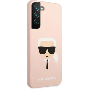 Hurtownia GSM - Etui Karl Lagerfeld KLHCS22SSLKHPI Samsung Galaxy S22 rożowy/pink hardcase Silicone Karl`s Head - KLD851PNK - {ean13} - Hurt