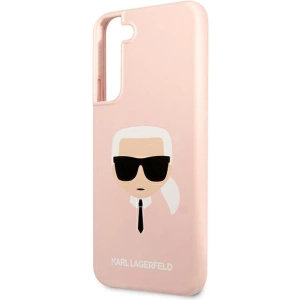 Hurtownia GSM - Etui Karl Lagerfeld KLHCS22SSLKHPI Samsung Galaxy S22 rożowy/pink hardcase Silicone Karl`s Head - KLD851PNK - {ean13} - Hurt