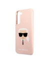 Hurtownia GSM - Etui Karl Lagerfeld KLHCS22SSLKHPI Samsung Galaxy S22 rożowy/pink hardcase Silicone Karl`s Head - KLD851PNK - {ean13} - Hurt