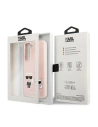 Hurtownia GSM - Etui Karl Lagerfeld KLHCS22SSSKCI Samsung Galaxy S22 hardcase světle růžový/light pink silikon Ikonik Karl & Choupette - KLD852PNK - {ean13} - Hurt
