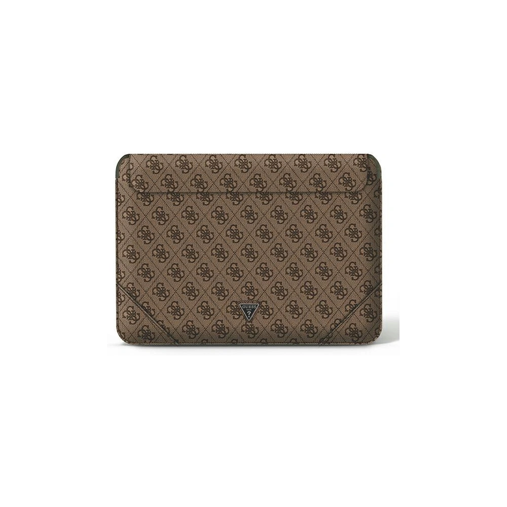 Hurtownia GSM - Etui Guess Sleeve GUCS14P4TW 13/14 cali brązowy/brown 4G Uptown Triangle logo - GUE1633BR - {ean13} - Hurt