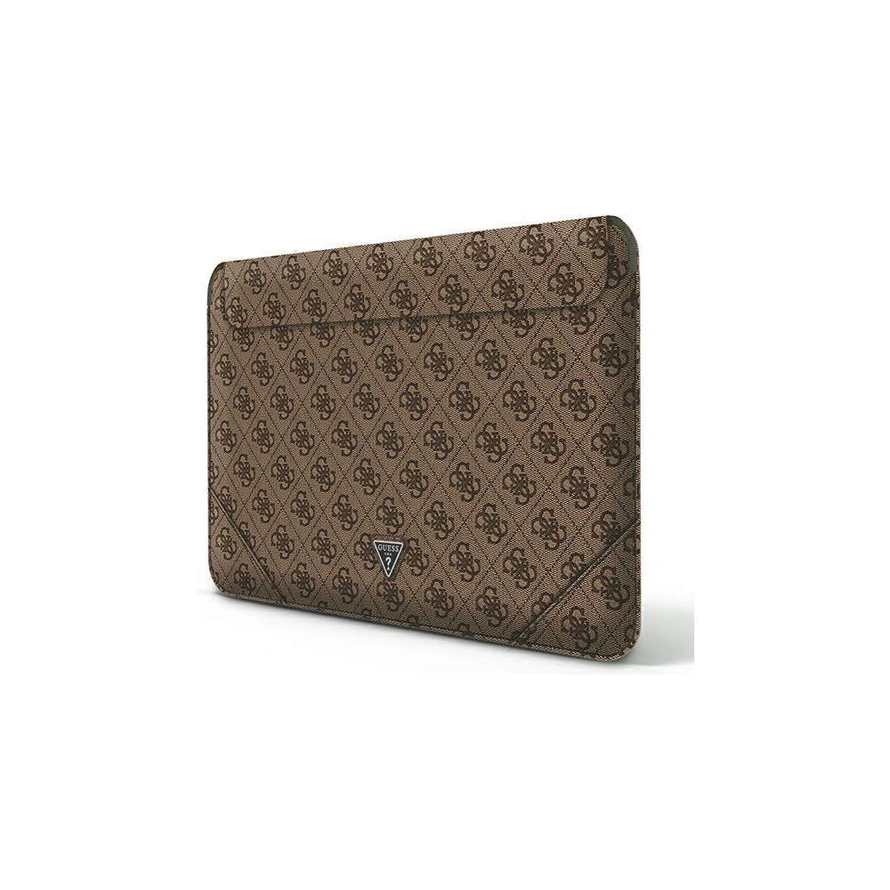 Hurtownia GSM - Etui Guess Sleeve GUCS14P4TW 13/14 cali brązowy/brown 4G Uptown Triangle logo - GUE1633BR - {ean13} - Hurt
