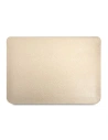 Wholesale Guess Sleeve GUCS14PSATLE 13/14 inch beige Saffiano Triangle Logo - GUE1634BEI - {ean13} - Hurt