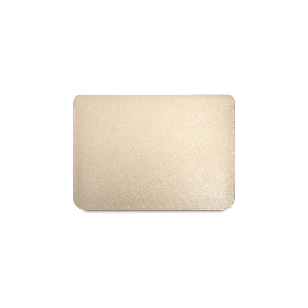 Wholesale Guess Sleeve GUCS14PSATLE 13/14 inch beige Saffiano Triangle Logo - GUE1634BEI - {ean13} - Hurt