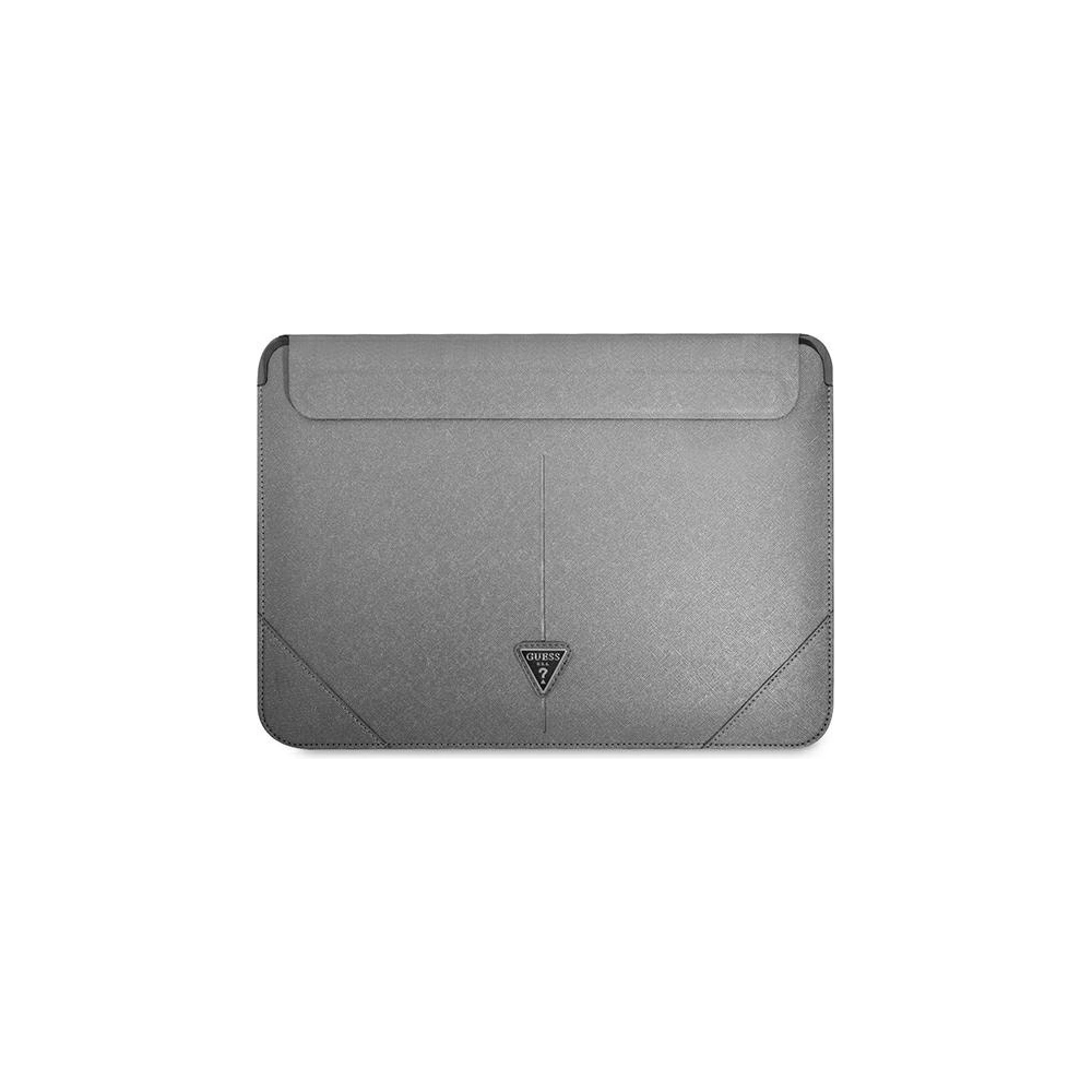 Hurtownia GSM - Etui Guess Sleeve GUCS14PSATLG 13/14 cali srebrny/silver Saffiano Triangle Logo - GUE1635SLV - {ean13} - Hurt
