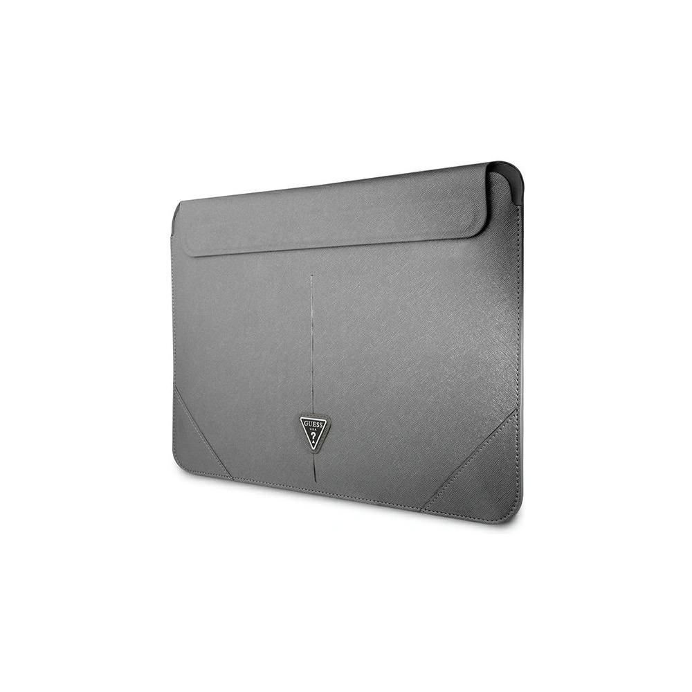 Hurtownia GSM - Etui Guess Sleeve GUCS14PSATLG 13/14 cali srebrny/silver Saffiano Triangle Logo - GUE1635SLV - {ean13} - Hurt