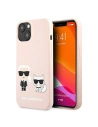 Hurtownia GSM - Etui Karl Lagerfeld KLHMP13MSSKCI Apple iPhone 13 hardcase jasnoróżowy/light pink Silicone Ikonik Karl & Choupette Magsafe - KLD855PNK - {ean13} - Hurt
