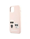 Hurtownia GSM - Etui Karl Lagerfeld KLHMP13MSSKCI Apple iPhone 13 hardcase jasnoróżowy/light pink Silicone Ikonik Karl & Choupette Magsafe - KLD855PNK - {ean13} - Hurt