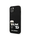 Hurtownia GSM - Etui Karl Lagerfeld KLHMP13MSSKCK Apple iPhone 13 hardcase czarny/black Silicone Karl & Choupette Magsafe - KLD856BLK - {ean13} - Hurt