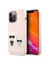 Hurtownia GSM - Etui Karl Lagerfeld KLHMP13XSSKCI Apple iPhone 13 Pro Max hardcase jasnoróżowy/light pink Silicone Ikonik Karl & Choupette Magsa - KLD857PNK - {ean13} - Hurt