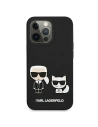Hurtownia GSM - Etui Karl Lagerfeld KLHMP13XSSKCK Apple iPhone 13 Pro Max hardcase czarny/black Silicone Karl & Choupette Magsafe - KLD858BLK - {ean13} - Hurt