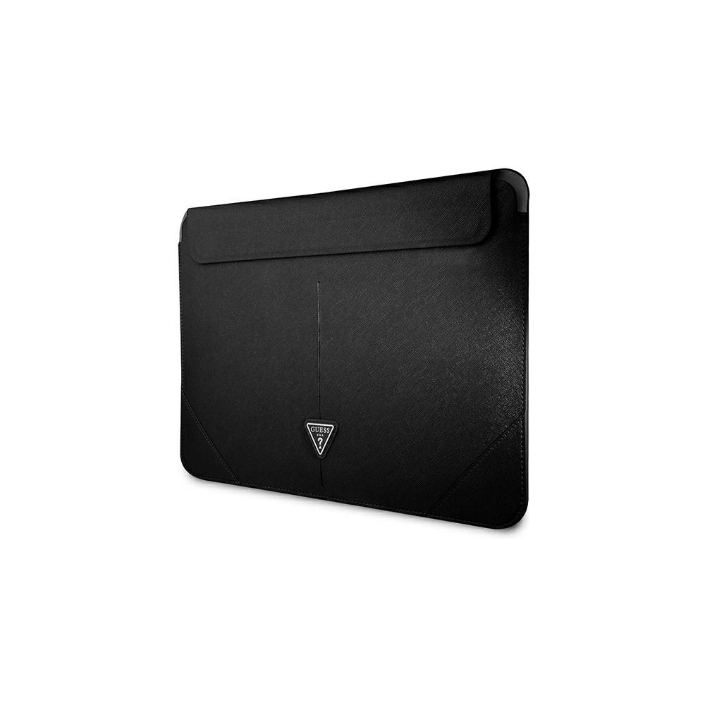 Hurtownia GSM - Etui Guess Sleeve GUCS14PSATLK 13/14 cali czarny/black Saffiano Triangle Logo - GUE1636BLK - {ean13} - Hurt