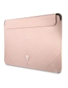 Wholesale Guess Sleeve GUCS14PSATLP 13/14 inch pink Saffiano Triangle Logo - GUE1637PNK - {ean13} - Hurt