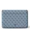 Guess Sleeve GUCS16P4TB 16 inch blue 4G Uptown Triangle logo
