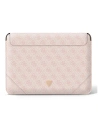 Guess Sleeve GUCS16P4TP 16 inch pink 4G Uptown Triangle logo