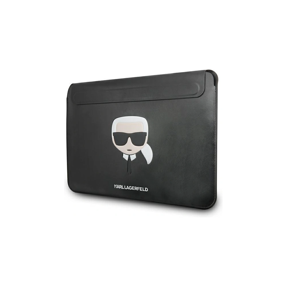 Hurtownia GSM - Etui Karl Lagerfeld Sleeve KLCS14KHBK 13/14 palců černý/black Ikonik Karl`s Head - KLD860BLK - {ean13} - Hurt