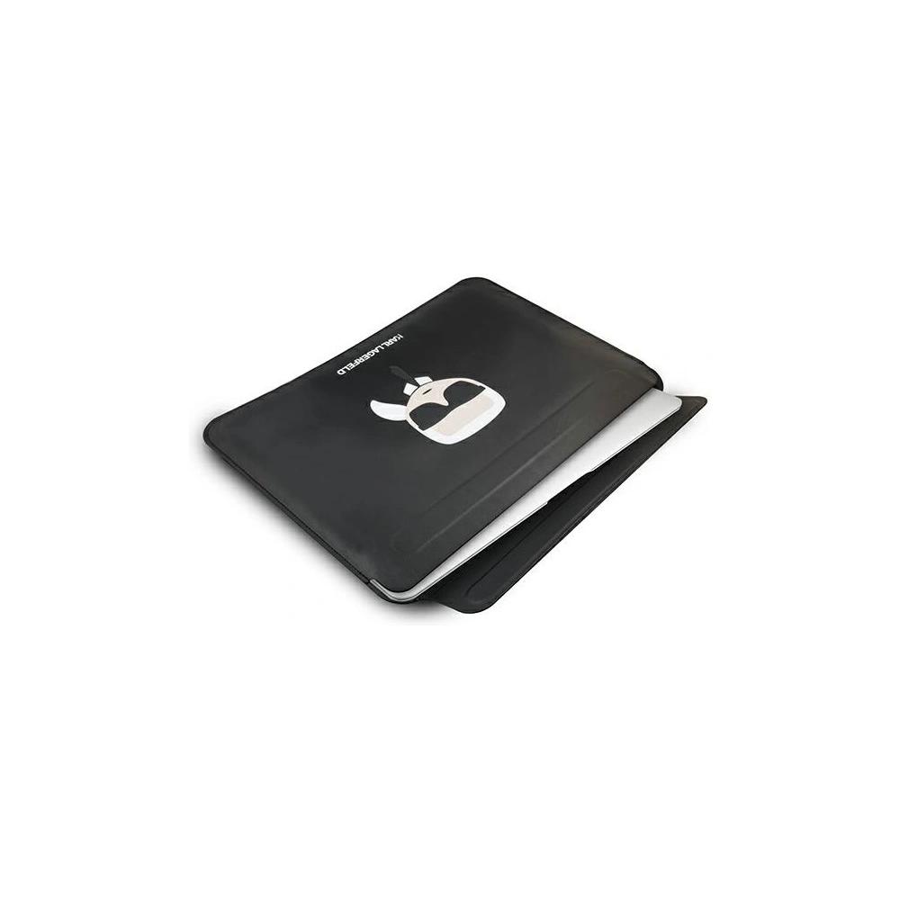 Hurtownia GSM - Etui Karl Lagerfeld Sleeve KLCS14KHBK 13/14 palců černý/black Ikonik Karl`s Head - KLD860BLK - {ean13} - Hurt
