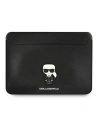 Etui Karl Lagerfeld Sleeve KLCS14PISFBK 13/14 cali czarny/black Saffiano Ikonik Karl