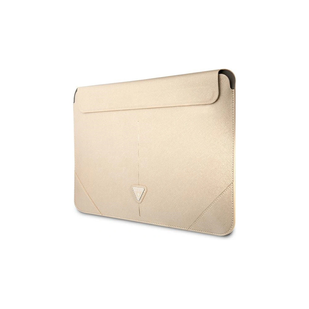 Hurtownia GSM - Case Guess Sleeve GUCS16PSATLE 16 Zoll beige Saffiano Triangle Logo - GUE1642BEI - {ean13} - Hurt