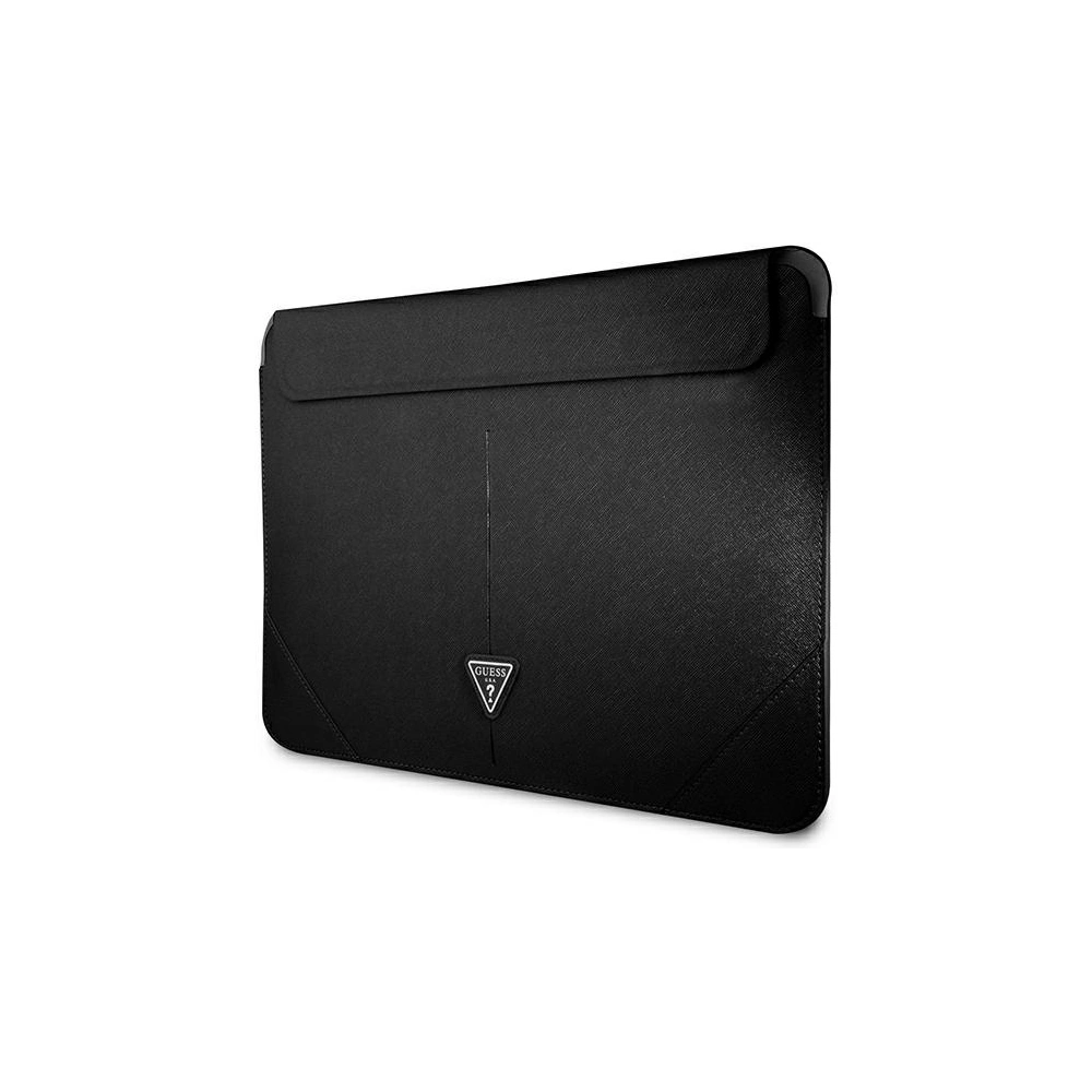 Hurtownia GSM - Etui Guess Sleeve GUCS16PSATLK 16 cali czarny/black Saffiano Triangle Logo - GUE1644BLK - {ean13} - Hurt