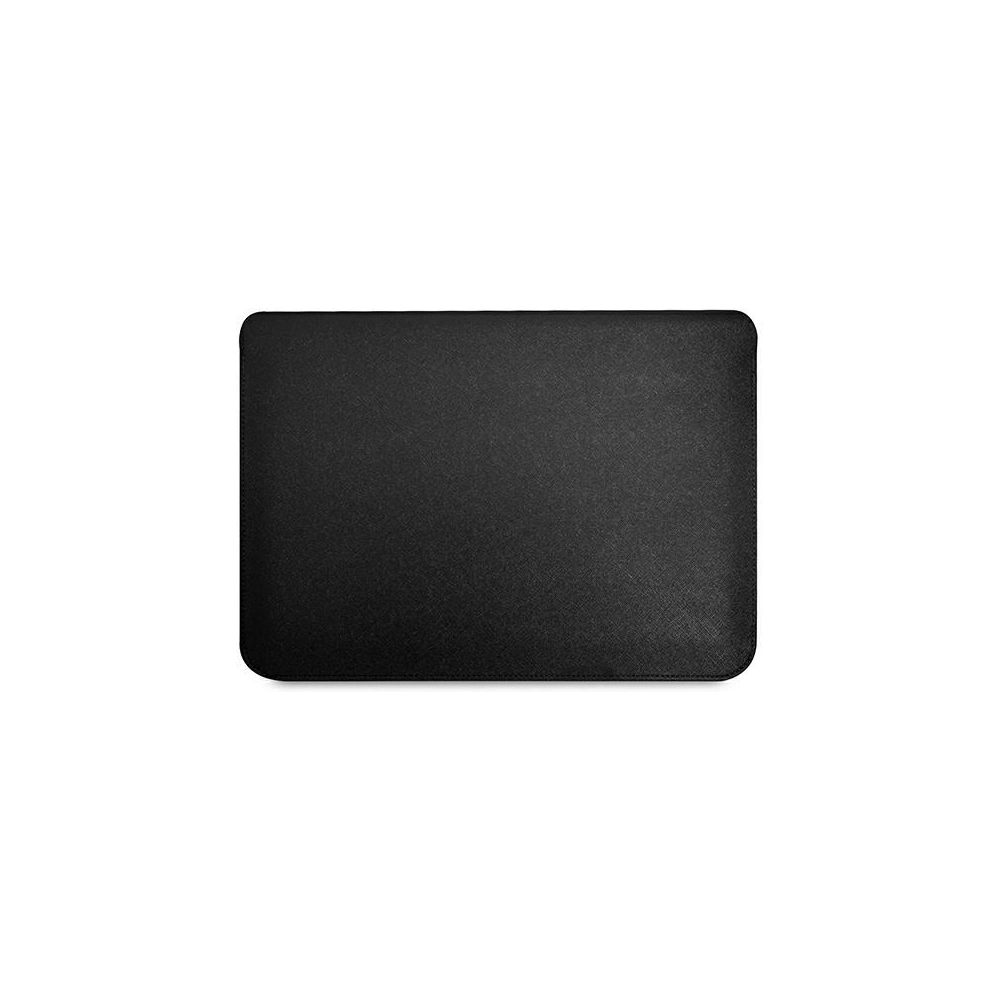 Wholesale Guess Sleeve GUCS16PSATLK 16 inch black Saffiano Triangle Logo - GUE1644BLK - {ean13} - Hurt