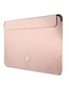 Hurtownia GSM - Etui Guess Sleeve GUCS16PSATLP 16 cali różowy/pink Saffiano Triangle Logo - GUE1645PNK - {ean13} - Hurt