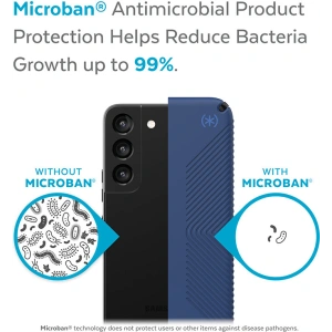 Speck Presidio2 Grip MICROBAN Samsung Galaxy S22 (Coastal Blue/Storm blue)