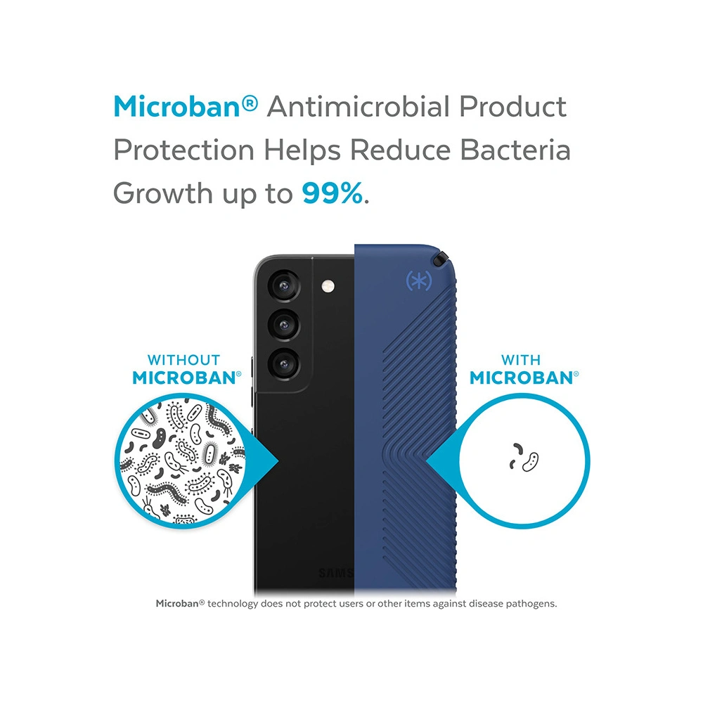 Hurtownia GSM - Etui Speck Presidio2 Grip MICROBAN Samsung Galaxy S22 (Coastal Blue/Storm blue) - SPK314BLU - {ean13} - Hurt