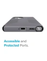Hurtownia GSM - Etui Speck Presidio2 Grip MICROBAN Samsung Galaxy S22 Ultra (Graphitová šedá/Černá) - SPK317GRYBLK - {ean13} - Hurt