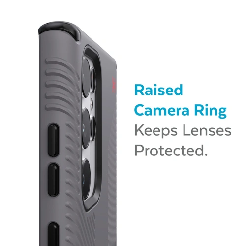 Etui Speck Presidio2 Grip MICROBAN Samsung Galaxy S22 Ultra (Graphite Grey/Black)