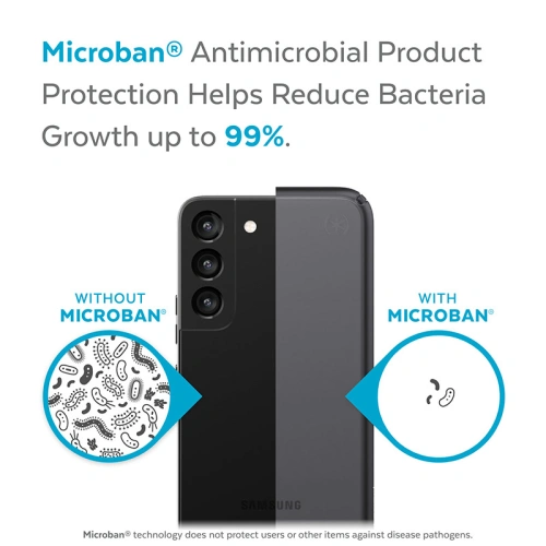 Etui Speck Presidio Perfect-Mist MICROBAN Samsung Galaxy S22+ Plus (Obsidian)