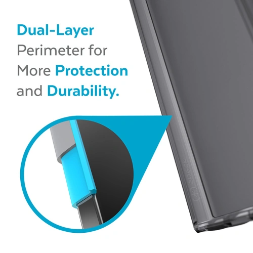 Etui Speck Presidio Perfect-Mist MICROBAN Samsung Galaxy S22 Ultra (Obsidian)