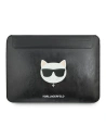 Etui Karl Lagerfeld Sleeve KLCS16CHBK 16 palců černý/black Choupette Head