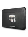 Hurtownia GSM - Etui Karl Lagerfeld Sleeve KLCS16KHBK 16 cali czarny/black Ikonik Karl`s Head - KLD865BLK - {ean13} - Hurt