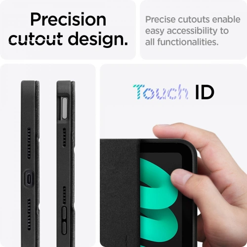 Etui Spigen Urban Fit Apple iPad mini 2021 (6. generacji) / iPad mini 8.3" 2024 (7. generacji) Black