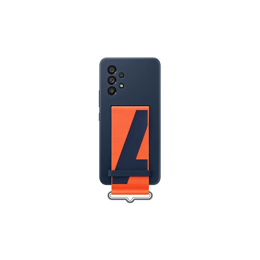 Hurtownia GSM - Etui Samsung Galaxy A53 5G EF-GA536TN granatowy/navy Silicone Cover Strap - SMG643NAV - {ean13} - Hurt