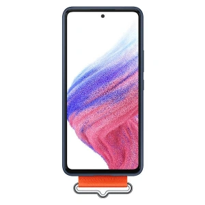 Hurtownia GSM - Etui Samsung Galaxy A53 5G EF-GA536TN granatowy/navy Silicone Cover Strap - SMG643NAV - {ean13} - Hurt