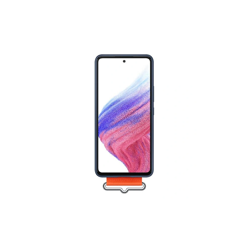 Wholesale Samsung Galaxy A53 5G EF-GA536TN navy Silicone Cover Strap - SMG643NAV - {ean13} - Hurt