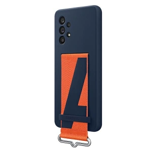 Hurtownia GSM - Etui Samsung Galaxy A53 5G EF-GA536TN granatowy/navy Silicone Cover Strap - SMG643NAV - {ean13} - Hurt