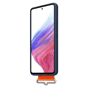 Hurtownia GSM - Etui Samsung Galaxy A53 5G EF-GA536TN granatowy/navy Silicone Cover Strap - SMG643NAV - {ean13} - Hurt