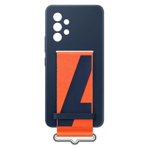 Hurtownia GSM - Etui Samsung Galaxy A53 5G EF-GA536TN granatowy/navy Silicone Cover Strap - SMG643NAV - {ean13} - Hurt