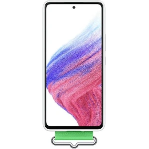 Hurtownia GSM - Etui Samsung Galaxy A53 5G EF-GA536TW biały/white Silicone Cover Strap - SMG644WHT - {ean13} - Hurt