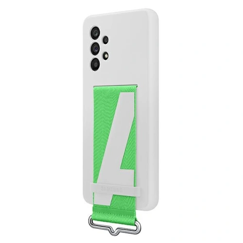 Etui Samsung Galaxy A53 5G EF-GA536TW biały/white Silicone Cover Strap
